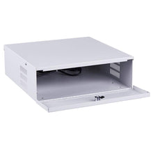 Heavy Duty Steel 18" x 18" x 5" DVR/PC Security Lock box with 16 Gauge steel walls, Exhaust Fan, Great electonics lock box for stores, gyms, classrooms, and any public place