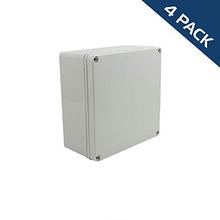 DJC Supply Co. Weather & Dust Proof PS Plastic Junction Conduit Box