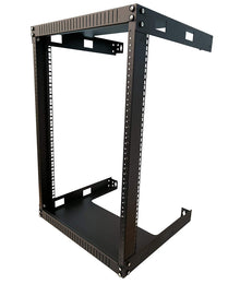 Ares Vision 9U Steel Wall Mount, Open Air Frame,19" Wide Server Equipment Rack