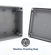 DJC Supply Co. Weather & Dust Proof PS Plastic Junction Conduit Box