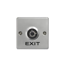 Ares Vision Door Release Entry & Exit Button NO/NC/COM Sensor Switch w LED Indicator for Access Control Maglocks & security doors. Aluminum, commercial & resedential use.