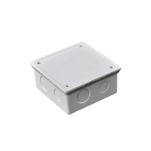 DJC Supply Co. Weather & Dust Proof PVC Plastic Junction Conduit Box 3/4" & 1" Holes