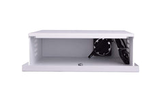Heavy Duty Steel 18" x 18" x 5" DVR/PC Security Lock box with 16 Gauge steel walls, Exhaust Fan, Great electonics lock box for stores, gyms, classrooms, and any public place