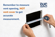 DJC Supply Trimless Flush Mount HVAC Register, White Paintable Steel, Plaster-in Installation, Air Supply and Return Vent, Upgrade Your Space !