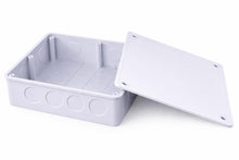 DJC Supply Co. Weather & Dust Proof PVC Plastic Junction Conduit Box 3/4" & 1" Holes