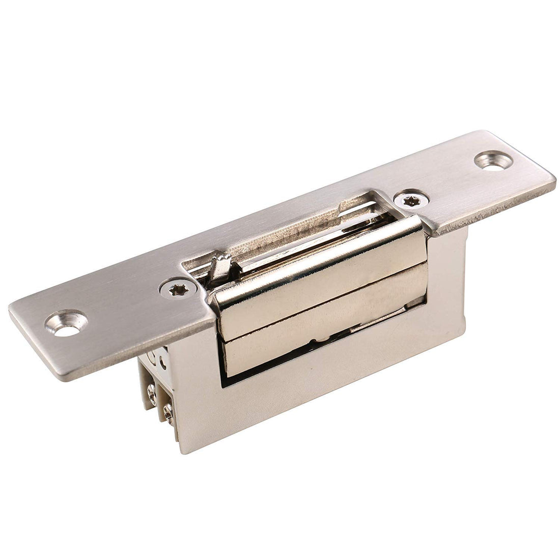 Ares Vision 12V Stainless Steel Adjustable Latch Electric Strike 500KG Holding Force, Fail Safe NC
