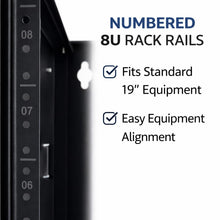 Ares Vision Adjustable Wall-Mount Rack for 19-Inch Networking Equipment