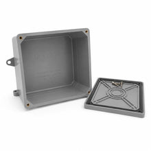 DJC Supply Non-Metallic Underground Terminal Junction Box – Gray, Watertight Seal – PJB Plastic/Fiberglass Blend