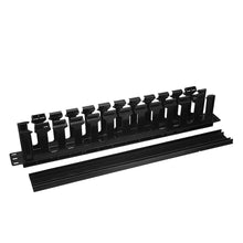 Ares Vision 1U 19" Horizontal Rack Mount Cable Manager & Organizer