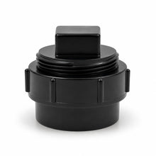 DJC Supply ABS DWV Cleanout Adapters with Plugs, Black - 3 Inch, 1