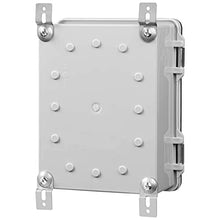 DJC Supply Co. ABS Waterproof IP67 Hinged Electronics Box with Mounting Plate, Bracket